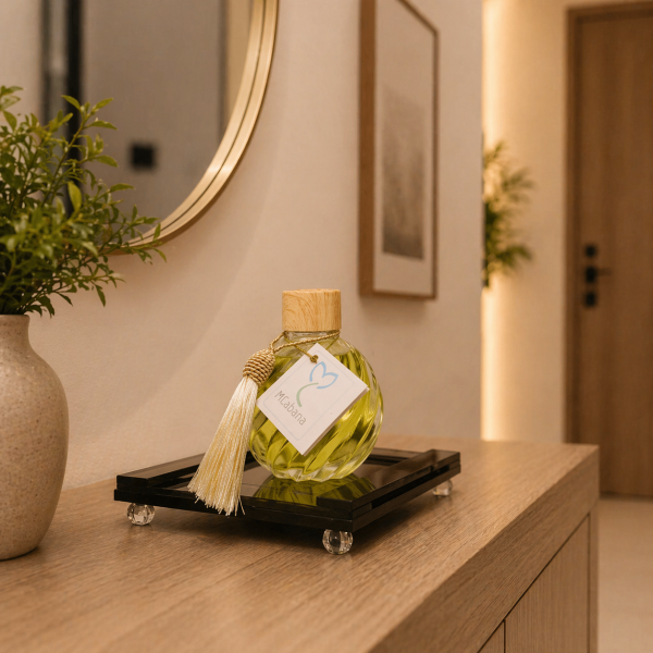 Difusor de Ambiente Lima da Pérsia 120ml com Varetas – Aroma Cítrico Refrescante Mcabana