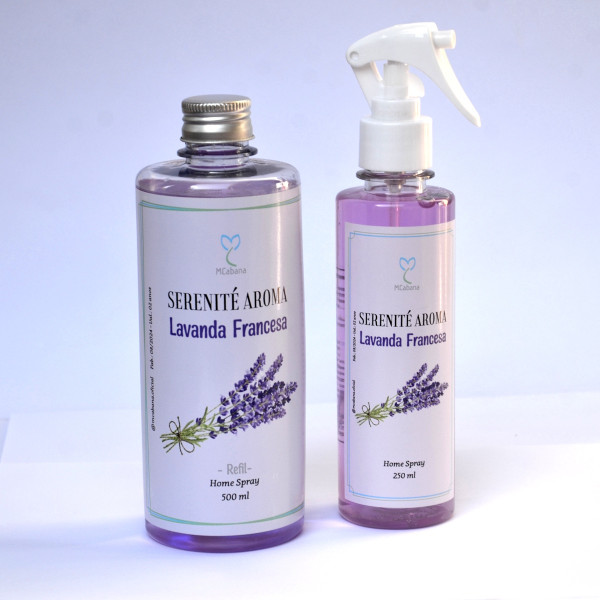 kit Lavanda Francesa Home Spray - 250 ml + Refil -...