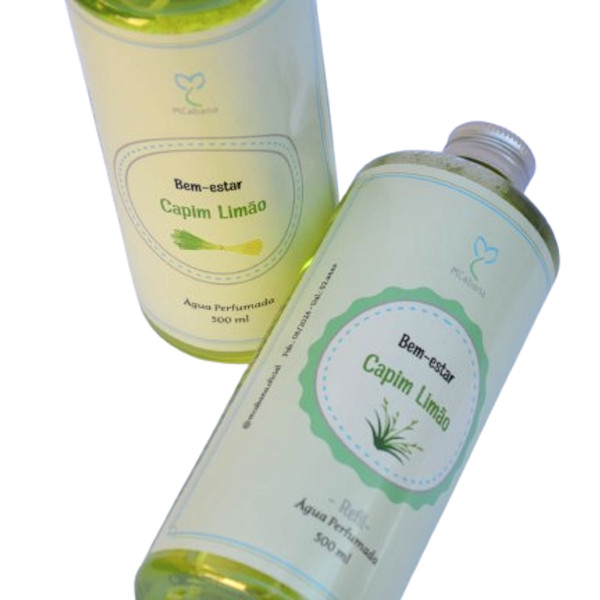 Refil Água Perfumada  Capim Limão - 500 ml