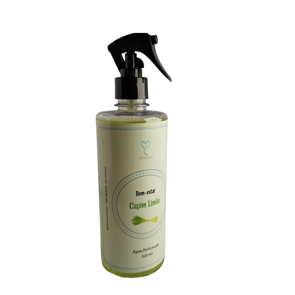 Água Perfumada MCabana 500ml Capim Limão - Frescor e Bem-Estar Diário 