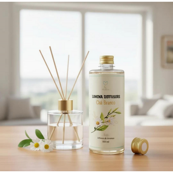 Refil para Difusor com Varetas Chá Branco - 500 m...