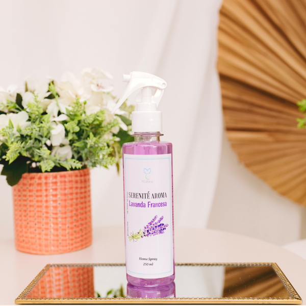 Kit Duplo Lavanda Francesa - 250 ml (Difusor com Varetas + Home Spray)