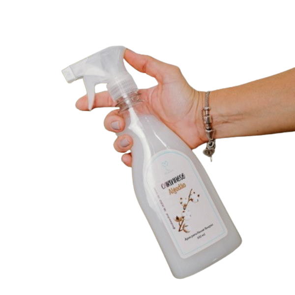 Kit Carinhoso Algodão: Água para Passar (500ml) + Refil (500ml)